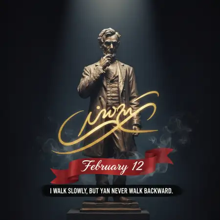 Lincolns Birthday Civil War President Tribute - Free Happy Lincolns Birthday Download
