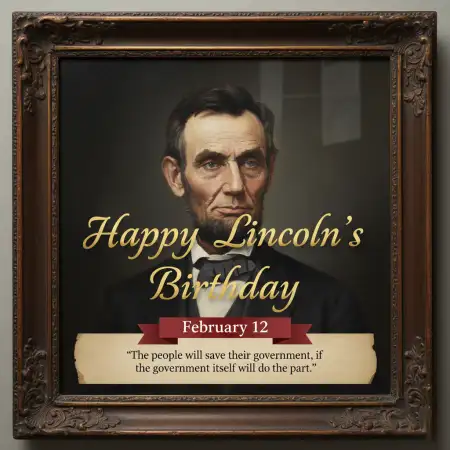 Lincolns Birthday Hd Images - Free Happy Lincolns Birthday Download