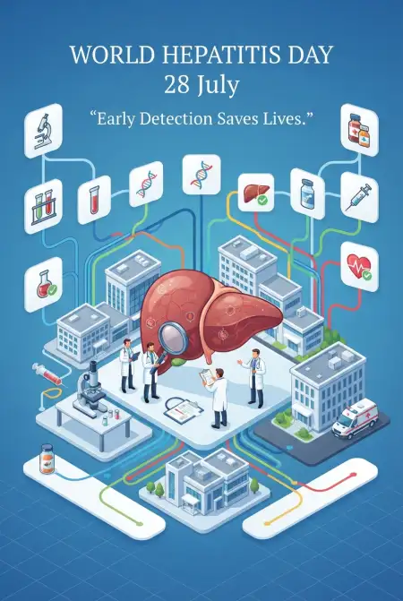 Liver Protection Awareness Poster - Free World Hepatitis Day 2026 Download