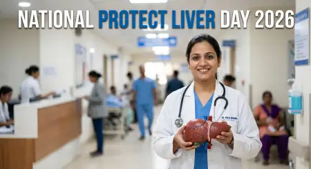 Liver Protection Day Poster Hindi - Free National Protect Liver Day 2026 Download