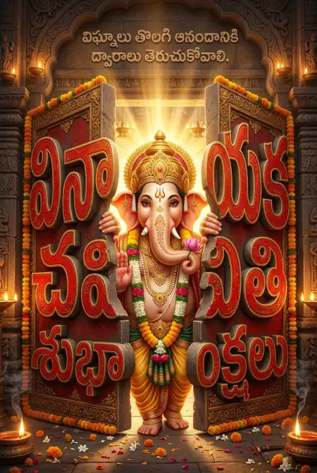 lord ganesha quotes in telugu - Ganesh