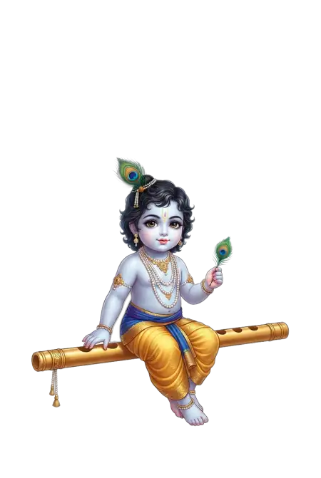 Lord Krishna Janmashtami 2026 Transparent Png - Free Krishna Janmashtami Png 2026 Download