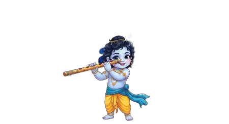 Lord Krishna Playing Flute Png Transparent Background - Free Krishna Janmashtami Png 2026 Download