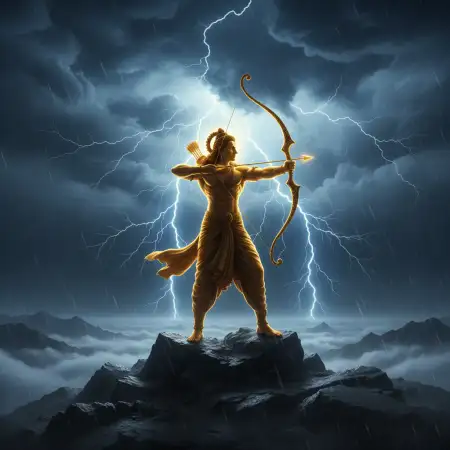 Lord Rama Vector Art Background - Free Rama Background Download