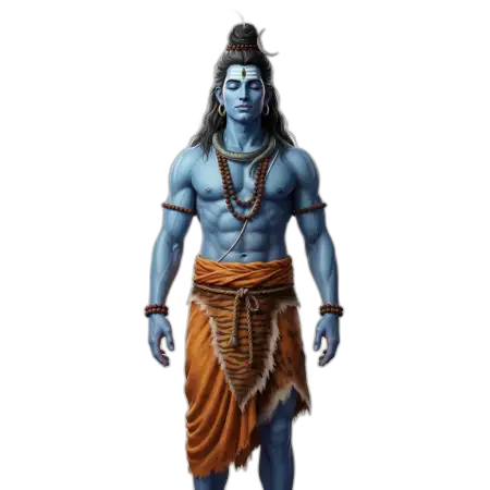 Lord Shiva Png Ash Smeared Body - Free Lord Shiva Png Download