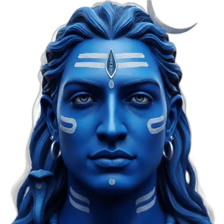 Lord Shiva Png Blue Skin - Free Lord Shiva Png Download