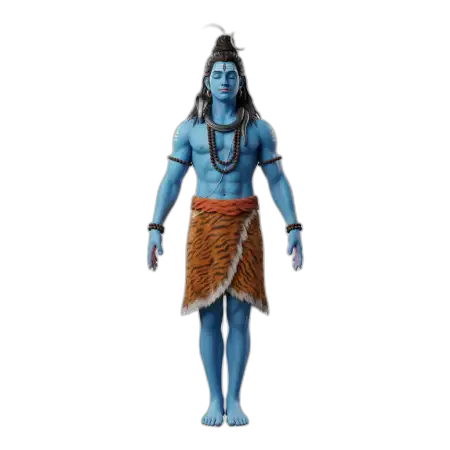 Lord Shiva Png Standing Pose - Free Lord Shiva Png Download