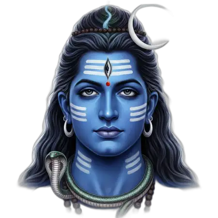 Lord Shiva Png Traditional Art - Free Lord Shiva Png Download