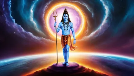 Lord Shiva Sitting In Meditation Near River Ganga - Free Background Download