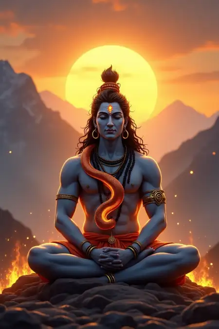 Lord Shiva With Naag Png For 2025 - Free Happy Nag Panchami Download