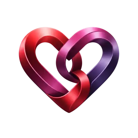 love couple heart png - Heart Png Png