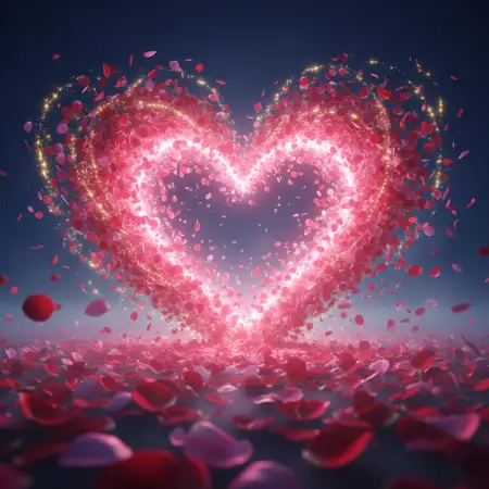 Love Theme Happy Valentines Day Background Design - Free Happy Valentines Day Background Hd Download