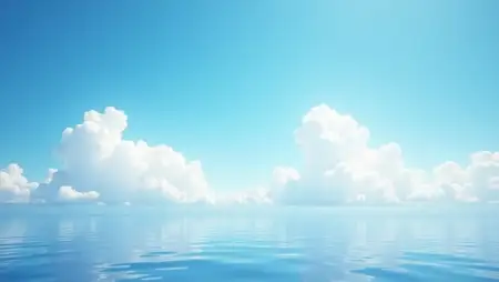 Blue Sky Clouds Wallpaper - Free Related Blue Image
