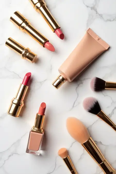 Luxury Makeup Product Background - Free Related Makeup Background Image