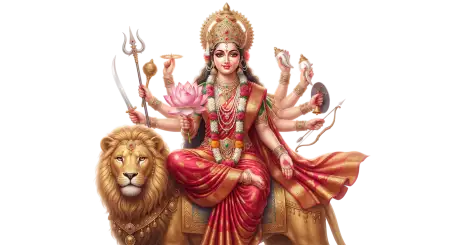 maa durga blessing hand png hd