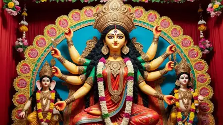 Maa Durga Photo For Navratri Invitation Card - Free Maa Durga Photo Download