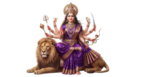 maa durga png transparent background hd