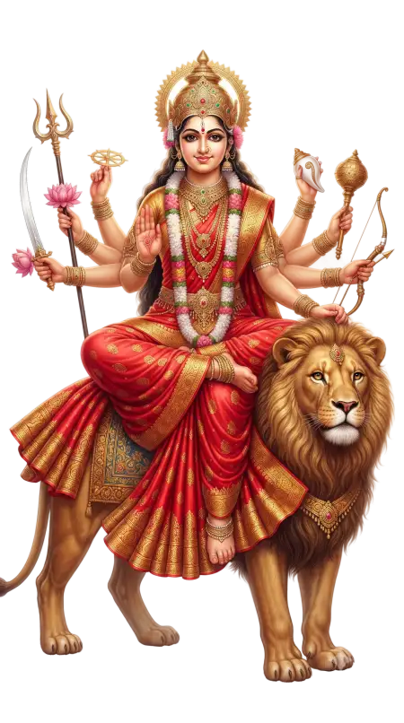 maa durga png
