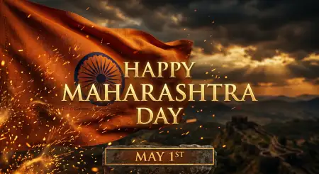 Maharashtra Day 2026 Cinematic Wallpaper Hd - Free Happy Maharashtra Day 2026 Download