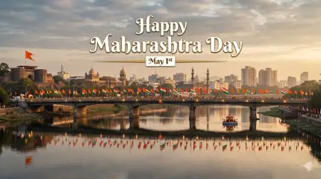Maharashtra Day 2026 Sticker Png Download Hd - Free Happy Maharashtra Day 2026 Download