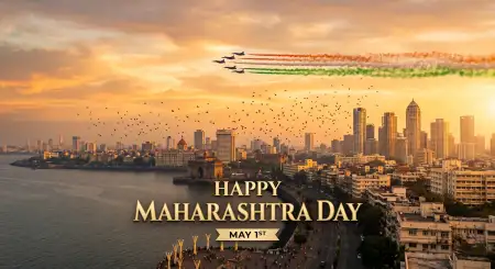 Maharashtra Day 2026 Transparent Background Png - Free Happy Maharashtra Day 2026 Download