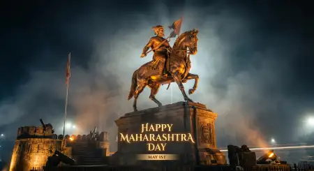 Maharashtra Day 2026 Viral Post Images Hd - Free Happy Maharashtra Day 2026 Download