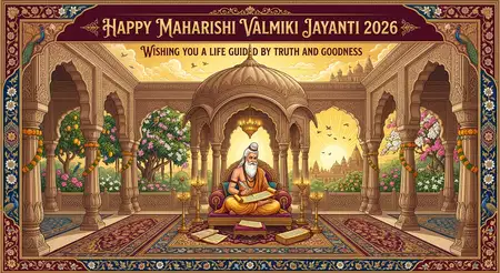 maharishi valmiki jayanti 2026 divine blessings - Happy Maharishi Valmiki Jayanti 2026