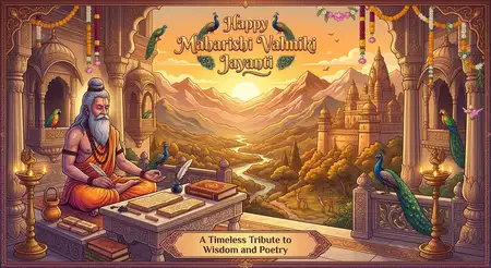 maharishi valmiki jayanti 2026 ki hardik badhai - Happy Maharishi Valmiki Jayanti 2026