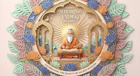 maharishi valmiki jayanti 2026 valmiki ji greetings - Happy Maharishi Valmiki Jayanti 2026