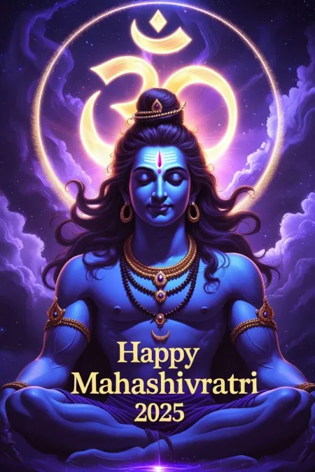 Mahashivratri 2025 Spiritual Sms And Greetings For Social Media - Free Related Happy Mahashivratri Image