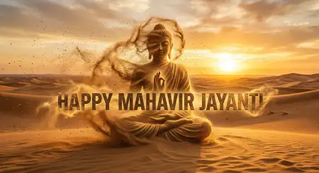 Mahavir Jayanti 2026 Banner Background Hd Free - Free Happy Mahavir Jayanti 2026 Download