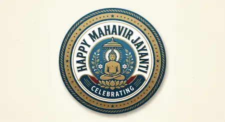 Mahavir Jayanti 2026 Celebration Banner - Free Happy Mahavir Jayanti 2026 Download