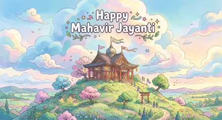 Mahavir Jayanti 2026 Community Banner - Free Happy Mahavir Jayanti 2026 Download