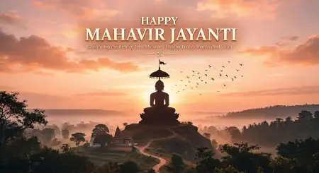 Mahavir Jayanti 2026 Reels Background Images - Free Happy Mahavir Jayanti 2026 Download