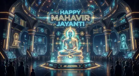Mahavir Jayanti 2026 Reels Thumbnail Hd Design - Free Happy Mahavir Jayanti 2026 Download