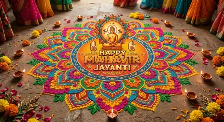 Mahavir Jayanti 2026 Reels Thumbnail - Free Happy Mahavir Jayanti 2026 Download