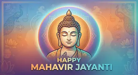 Mahavir Jayanti 2026 Vector Illustration Lord Mahavir - Free Happy Mahavir Jayanti 2026 Download