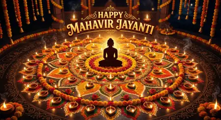 Mahavir Jayanti 2026 Whatsapp Dp Status Images Hd Pack - Free Happy Mahavir Jayanti 2026 Download