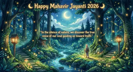 Mahavir Jayanti 2026 Wishes Captions For Stories - Free Mahavir Jayanti 2026 Wishes Download