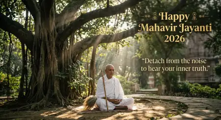Mahavir Jayanti 2026 Wishes For Daily Inspiration - Free Mahavir Jayanti 2026 Wishes Download
