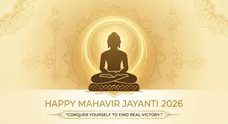 Mahavir Jayanti 2026 Wishes For Festival Greetings - Free Mahavir Jayanti 2026 Wishes Download
