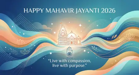 Mahavir Jayanti 2026 Wishes For Humanity Messages - Free Mahavir Jayanti 2026 Wishes Download