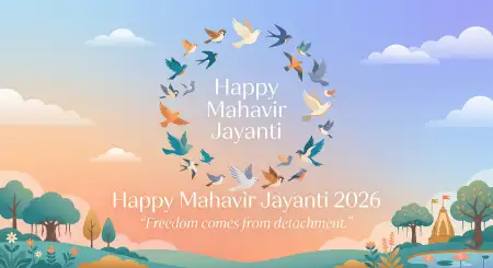 Mahavir Jayanti 2026 Wishes For ??? Messages - Free Mahavir Jayanti 2026 Wishes Download