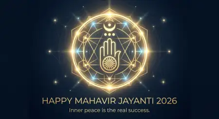 Mahavir Jayanti 2026 Wishes In Gujarati Language - Free Mahavir Jayanti 2026 Wishes Download
