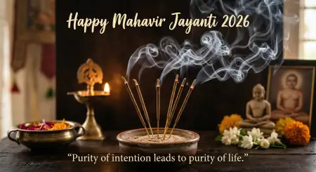 Mahavir Jayanti 2026 Wishes In Informal Tone - Free Mahavir Jayanti 2026 Wishes Download