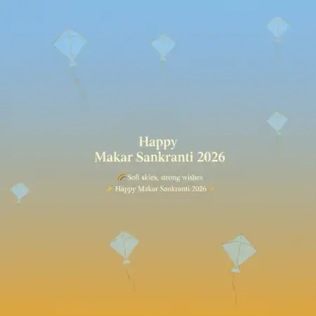 Free Makar Sankranti 2026 Wishes For Facebook Background Download