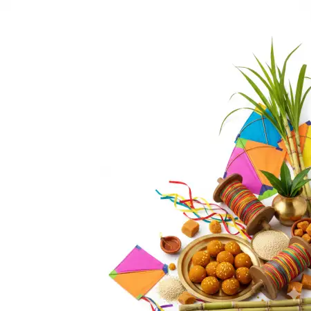 Free Makar Sankranti Flyer Png Template PNG Image Download