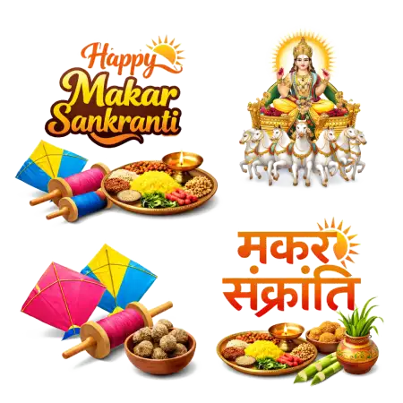 Free Makar Sankranti Social Media Post Png PNG Image Download