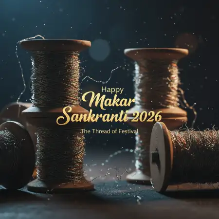 Free Makar Sankranti Wishes For Clients 2026 Background Download