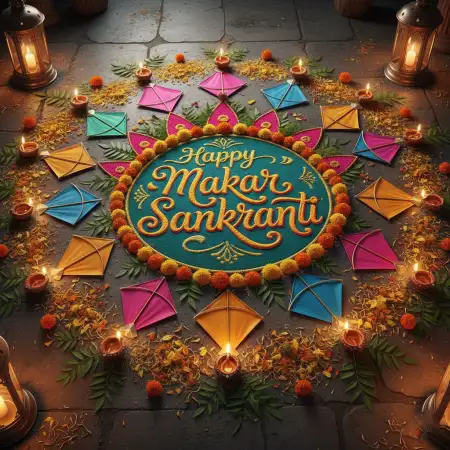 Free Makar Sankranti Wishes For Students 2026 Background Download